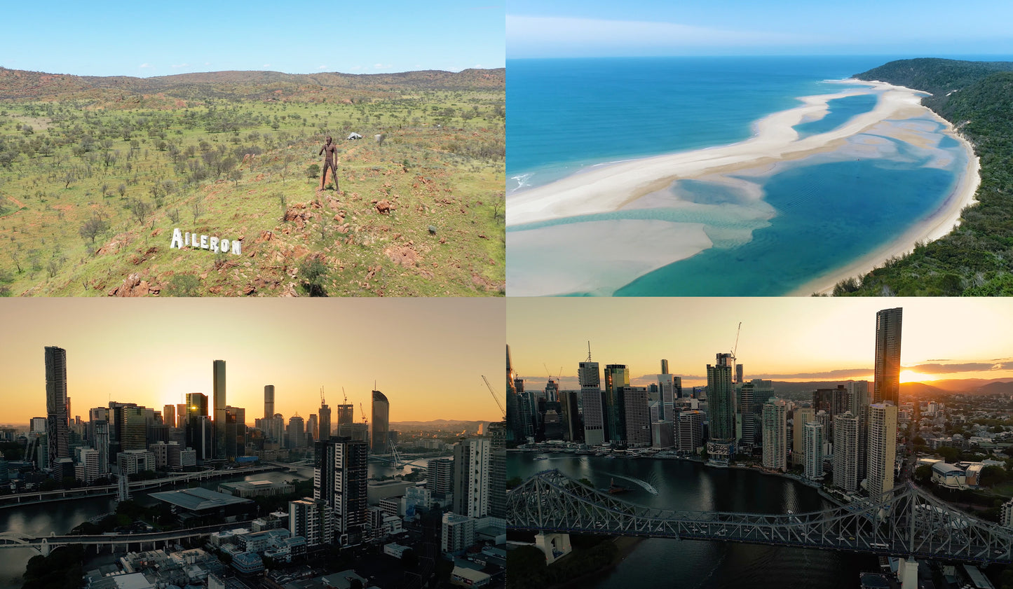 AUSTRALIA 4K MEGA VALUE PACK - 1 HOUR 20 MINUTES (248 clips)