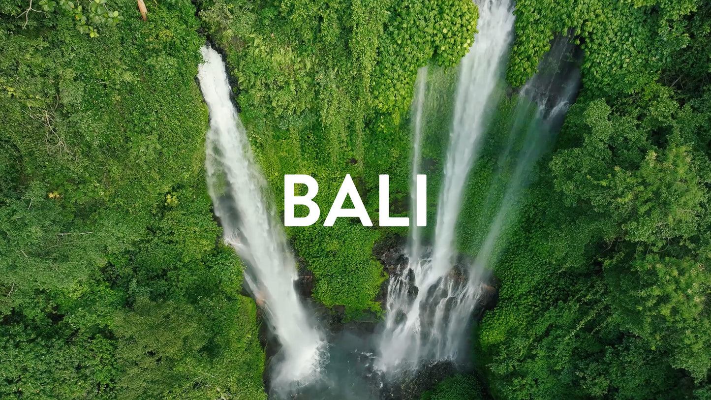 BALI 4K MEGA VALUE PACK - 44 MINUTES (162 clips)