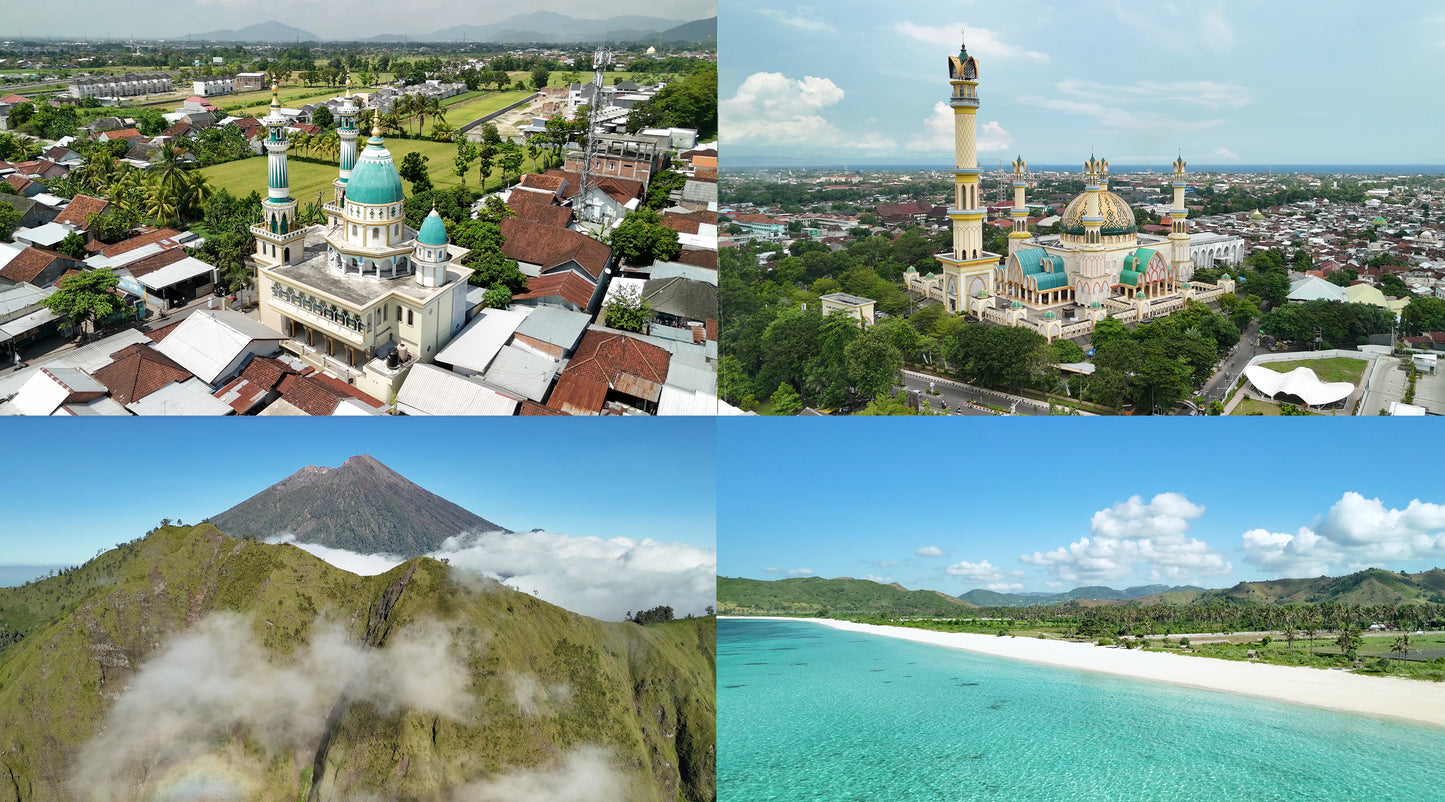 INDONESIA 4K MEGA VALUE PACK - 2 HOURS (426 clips)