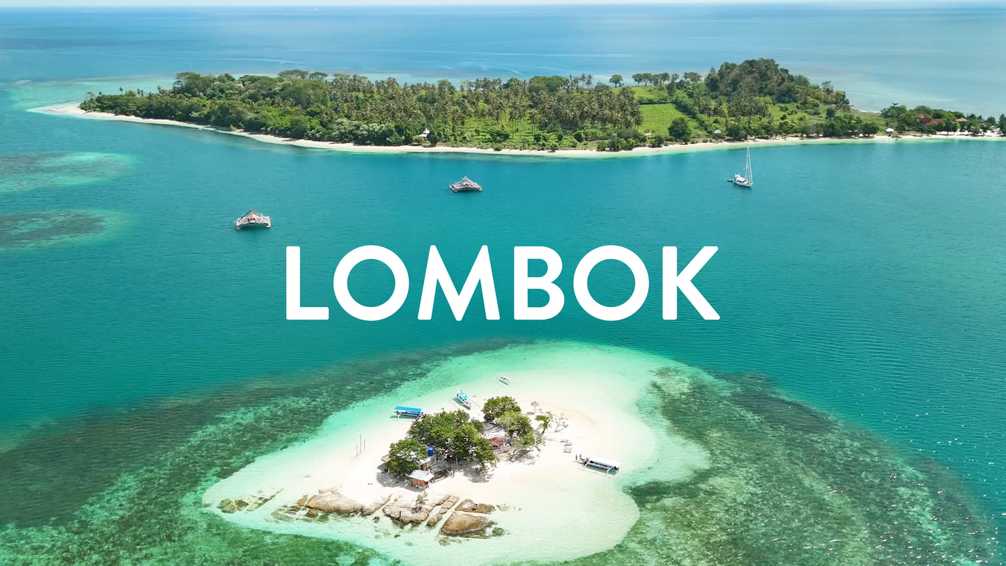 LOMBOK 4K MEGA VALUE PACK - 50 MINUTES (181 clips)