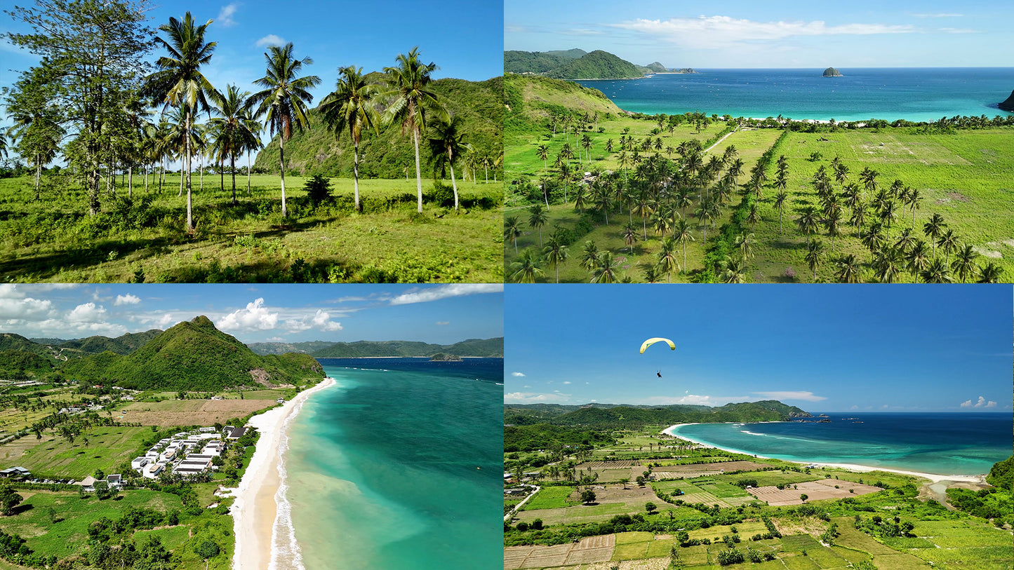 LOMBOK 4K MINI VALUE PACK - 8 MINUTES (41 clips)