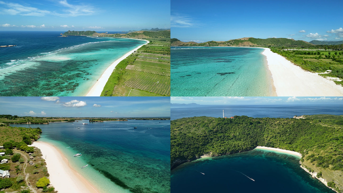 LOMBOK 4K MINI VALUE PACK - 8 MINUTES (41 clips)