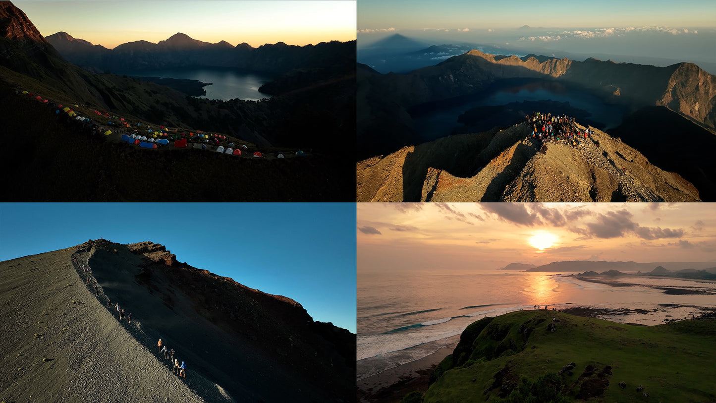 LOMBOK 4K MINI VALUE PACK - 8 MINUTES (41 clips)