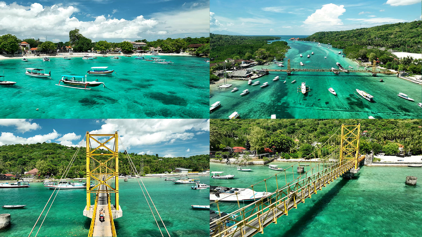 NUSA LEMBONGAN 4K MINI VALUE PACK - 9 MINUTES (43 clips)