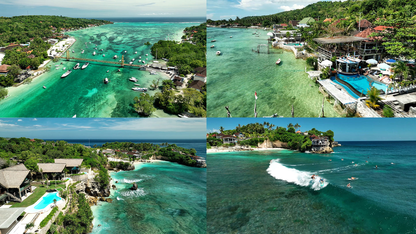 NUSA LEMBONGAN 4K MINI VALUE PACK - 9 MINUTES (43 clips)