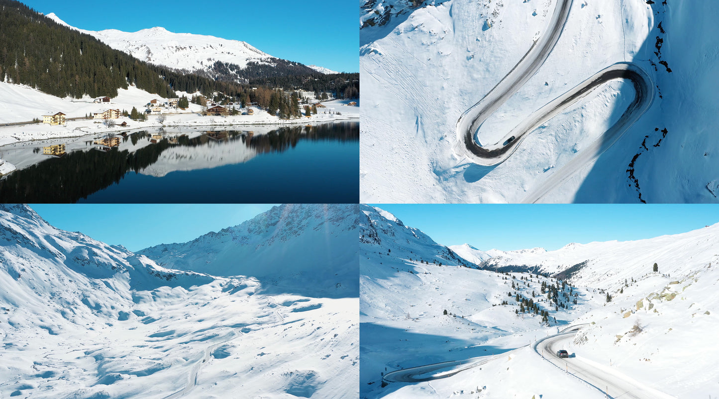 SWITZERLAND 4K MINI VALUE PACK - 9 MINUTES (30 clips)